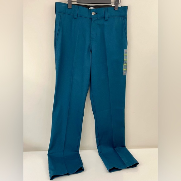 Dickies Skateboarding Slim Fit Pants 30x32 Teal - Picture 1 of 8